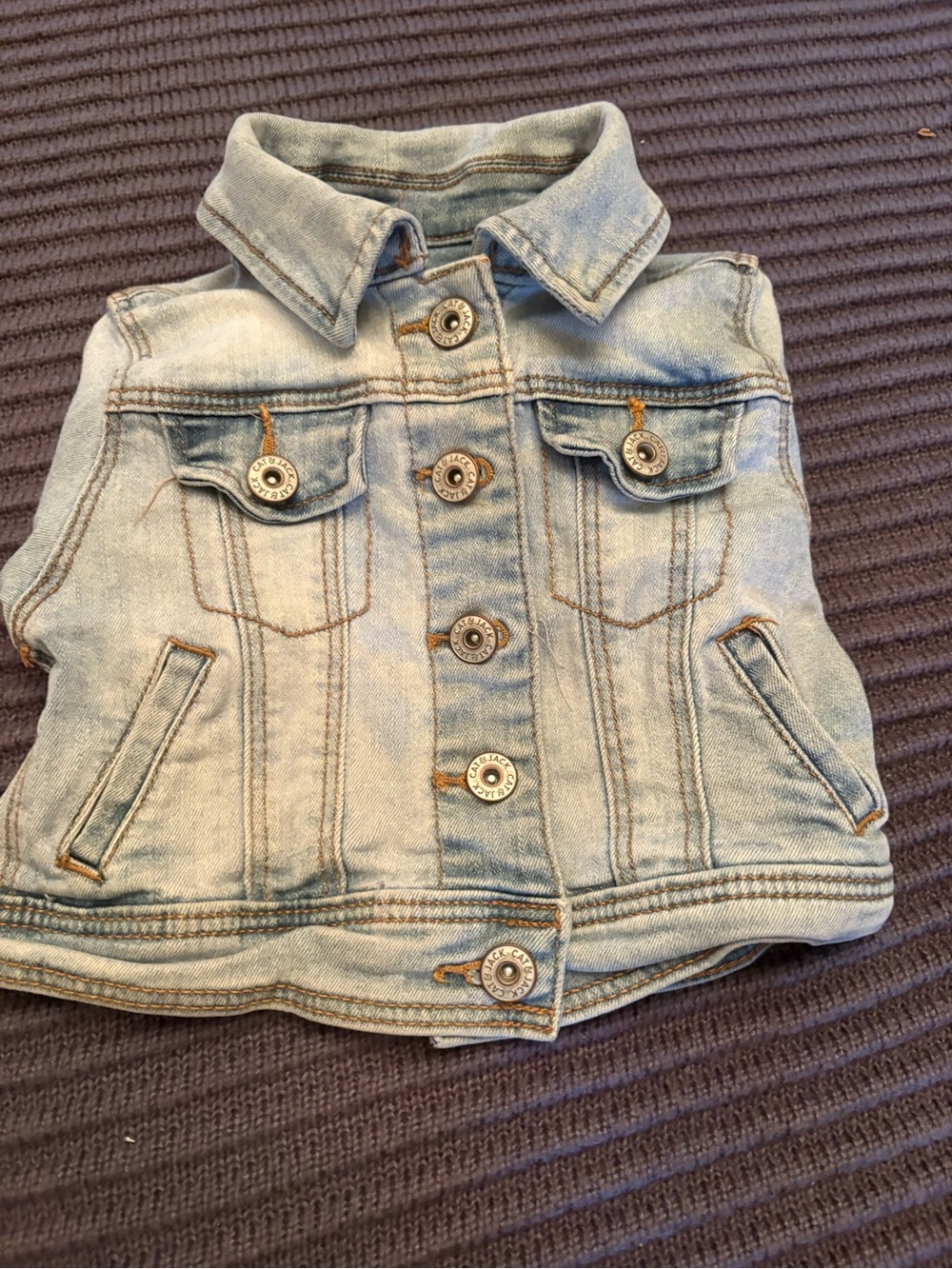 Cat & Jack Light Blue Denim Jacket for Kids